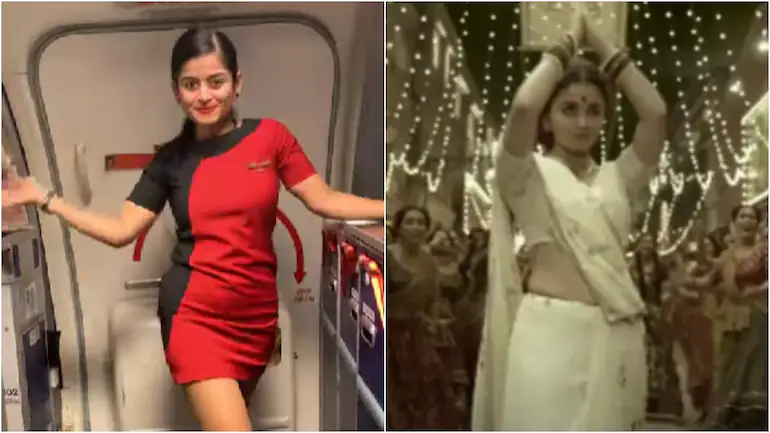 SpiceJet air hostess