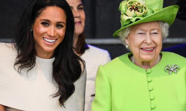 The Queen’s absence at Archie’s christening was intended to convey a message to Prince Harry and Meghan Markle.