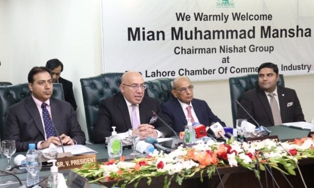 Mian Mansha stresses need for improved regional ties