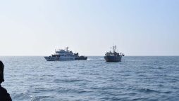 PMSA apprehends Indian vessel poaching in Pak Economic Zone