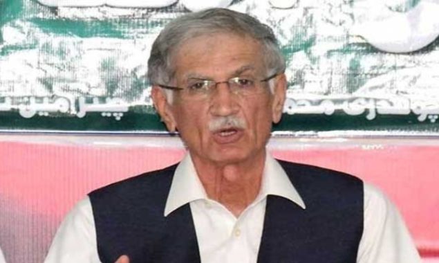 PTI recovered, came alongside JUI-F in KP LG elections: Pervez Khattak