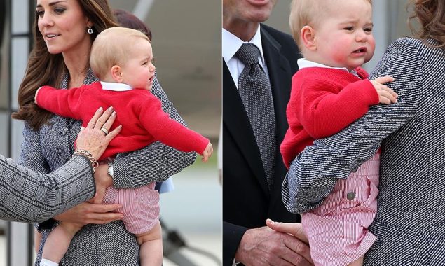 Embarrassed Kate Middleton acknowledges that her beautiful motherly gesture for George backfired