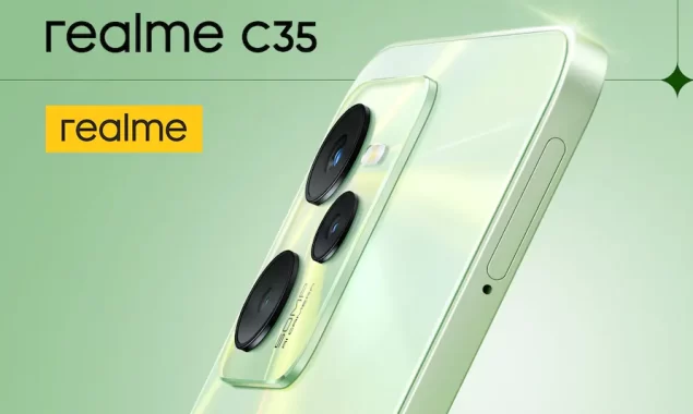 The Realme C35 debuts with a 50MP primary camera.