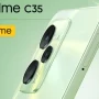 The Realme C35 debuts with a 50MP primary camera.