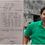 Dad and his 6-year-old son sign an ‘agreement’ for his daily routine