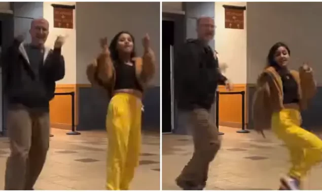 WATCH VIDEO: US Dad Ricky Pond and an Assamese influencer excite fans with a dancing performance on Teri Baaton Mein