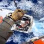 The Coast Guard saves a shark attack victim in the Bahamas