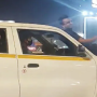 Two men are in trouble due to a car stunt near Sea Link