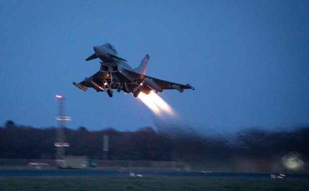 As concerns grow about Putin’s plans, the RAF sends fighter jets to the Ukraine border