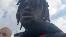 black man
