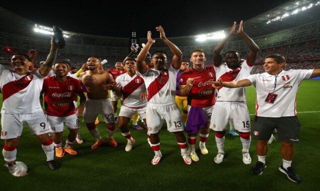 Peru to play either Australia or United Arab Emirates as they sealed a World Cup play-off place