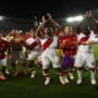 Peru to play either Australia or United Arab Emirates as they sealed a World Cup play-off place