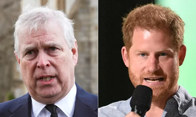What does it signify that Prince Andrew and Prince Harry are still Counsellors of State?