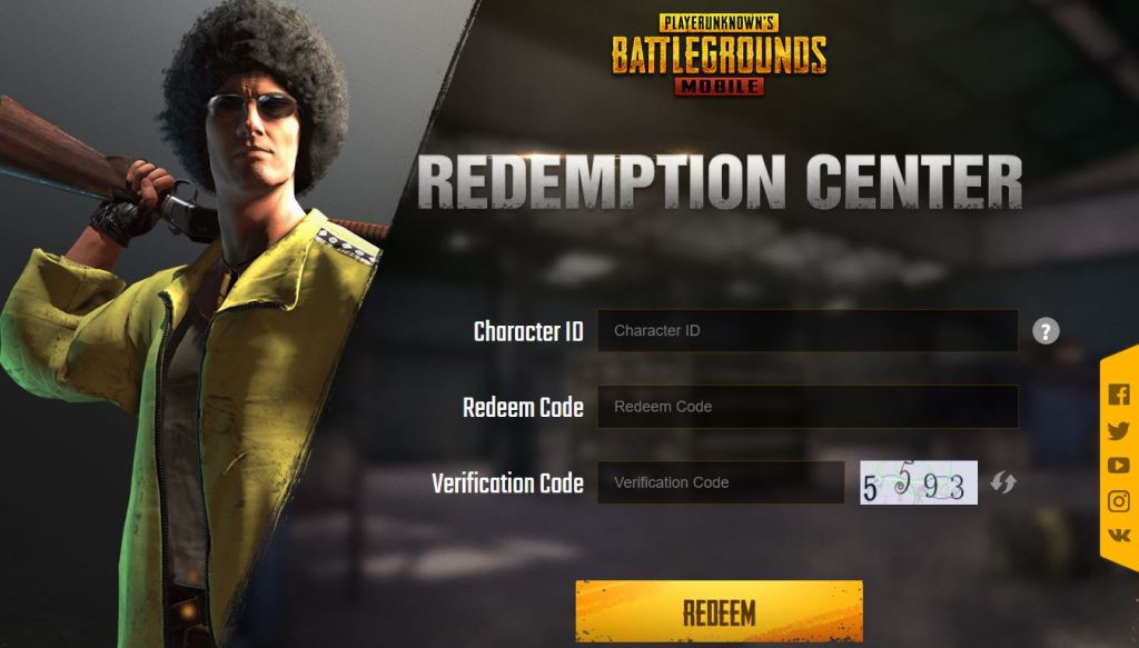PUBG Mobile Redeem Codes Today 11 March 2022
