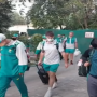 Watch: Pakistan-Australia teams arrives in Karachi for the second Test match