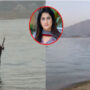 Sahiba Afzal fell into the water from a height, video viral