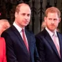 Prince William embraces the Duchess of Cornwall during her first major public appearance since being named future Queen