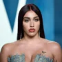 Lourdes Leon goes nearly undressed in shredded black dress