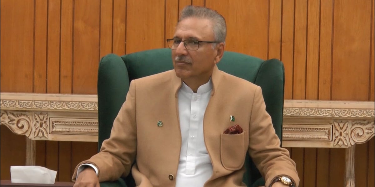 President Arif Alvi
