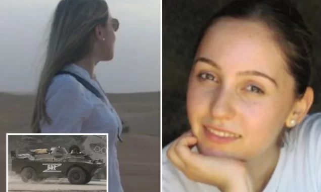 Outrage as an innocent Ukrainian woman is ‘bombarded by a Russian tank while collecting medicine for her sick mother.’