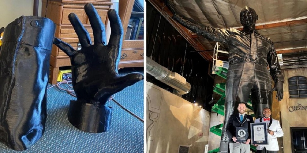 3D-printed sculpture