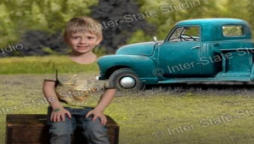 Green screen hilarious images at school picture day on St. Patrick’s Day.