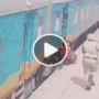 Horrific incident: Passenger being dragged under a moving train saved by Alert RPF Constable