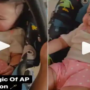 Watch Video: Baby stops crying when mommy plays AP Dhillon’s Excuses