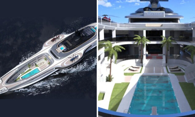 New superyacht to become world’s widest