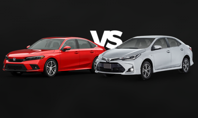 A Comparison of Honda Civic RS Vs. Toyota Grande CVT-I
