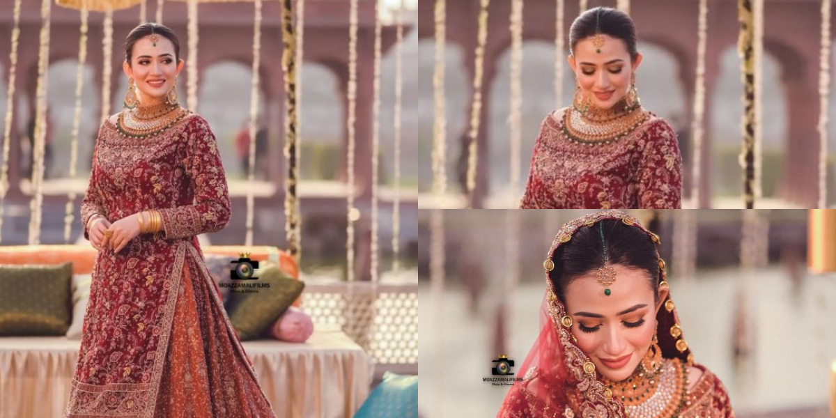 Sana Javed looks drop dead gorgeous in drool-worthy bridal outfit