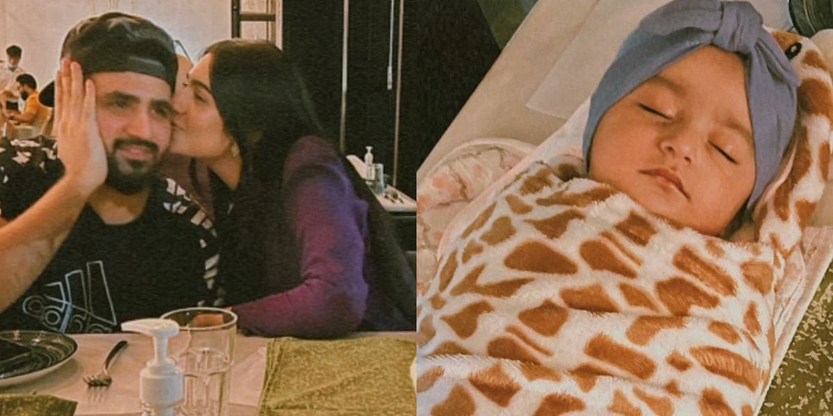 Sarah Khan and Falak Shabbir enjoy parenting with little Alyana 