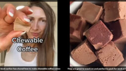 Foodie shares her recipe for chewable mocha coffee cubes: Why drink one when you can eat one?