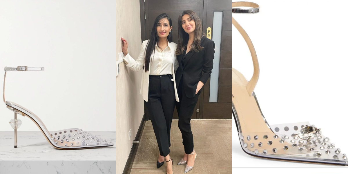 Mahira Khan's Mach and Mach crystal shoes price will shock you!