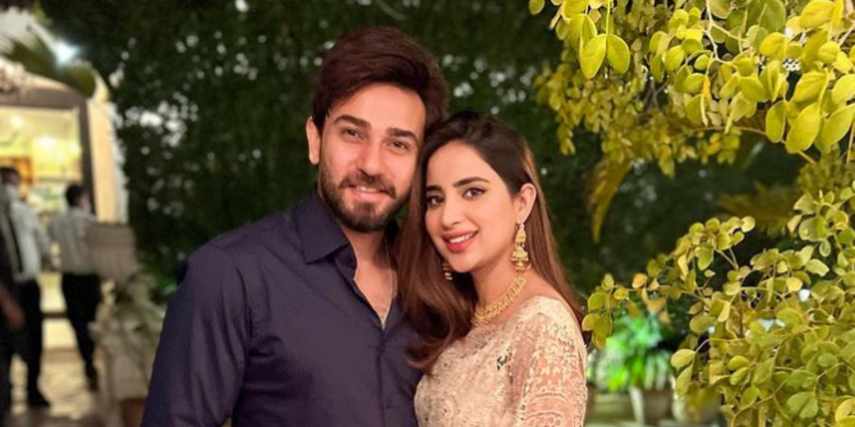 Saboor Ali & Ali Ansari set couple goals in recent romantic photoshoot