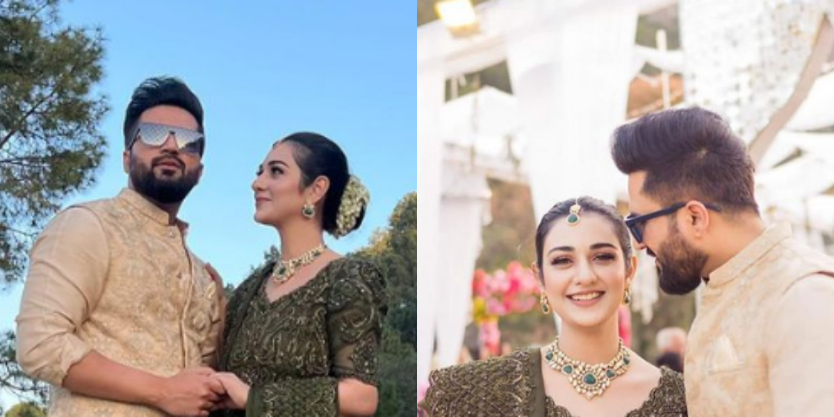 Sarah Khan shares adorable picture with husband Falak Shabir