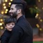Shahid Kapoor twins with son as he hugs him in this adorable photo