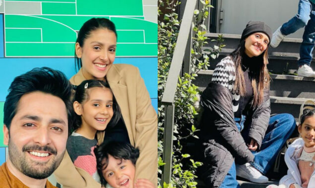 Ayeza Khan spotted vacationing in Turkey with family