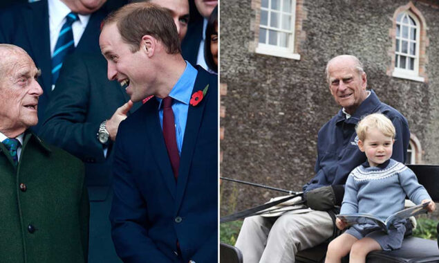 Prince George remembers Prince Philip