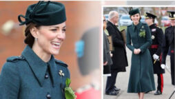 Kate Middleton flaunts her grace in green outfit at St. Patrick's Day Parade