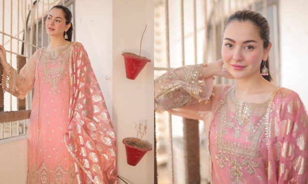 Actress Hania Aamir shares adorable photos on her Instagram