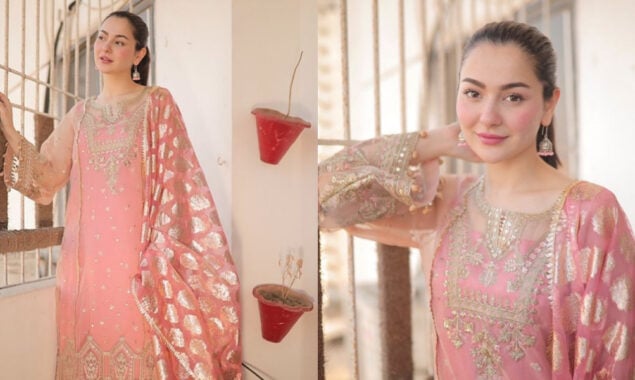 Actress Hania Aamir shares adorable photos on her Instagram