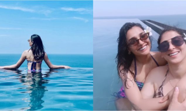 Amna Ilyas flaunts her bikini body in Sri Lanka, see photos