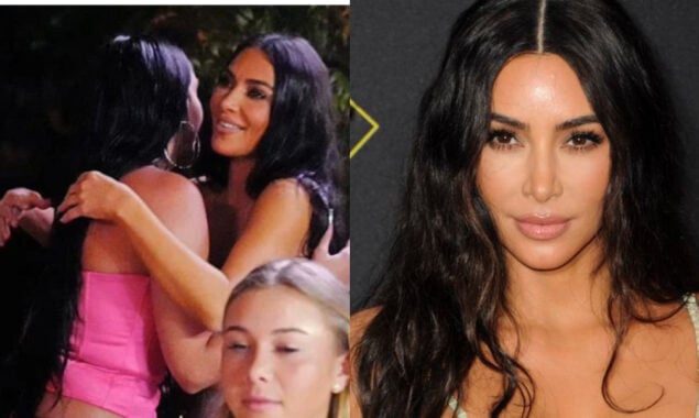 Kim Kardashian embraces Madonna’s daughter at private party in Miami