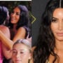 Kim Kardashian embraces Madonna’s daughter at private party in Miami