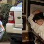 Angry Taimur kicks father Saif Ali Khan in a cute video