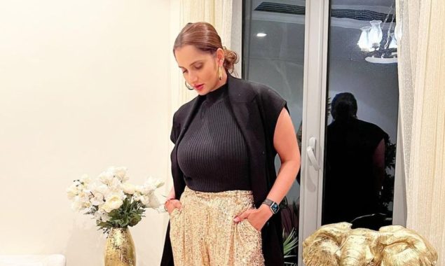 Sania Mirza has a cool glittery OOTD vibe in recent pictures