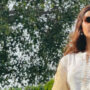 Hareem Farooq looks gorgeous in her white outfit