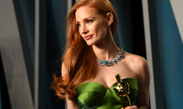 Jessica Chastain spoke out in support of LGBTQ+ community during her Oscars speech