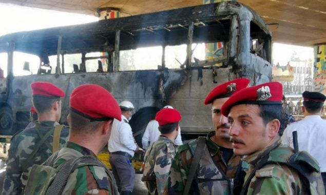 15 soldiers dead in Syria attack on military bus: monitor
